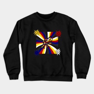 kabbalah SAL Colorful Art Crewneck Sweatshirt
